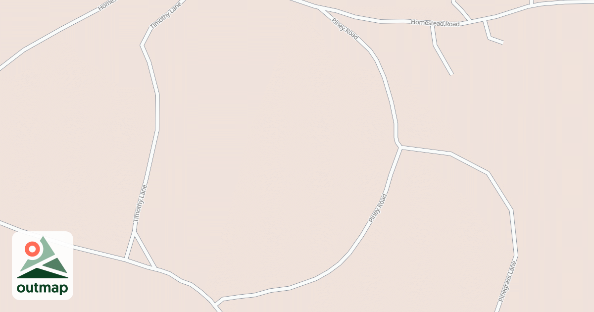 Map of LARKSPUR LANE