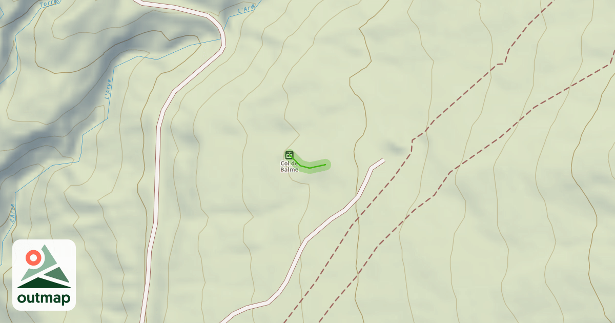 Map of Le Col
