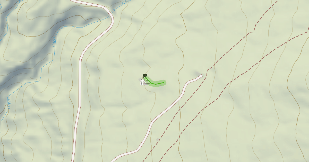 Map preview of Le Col