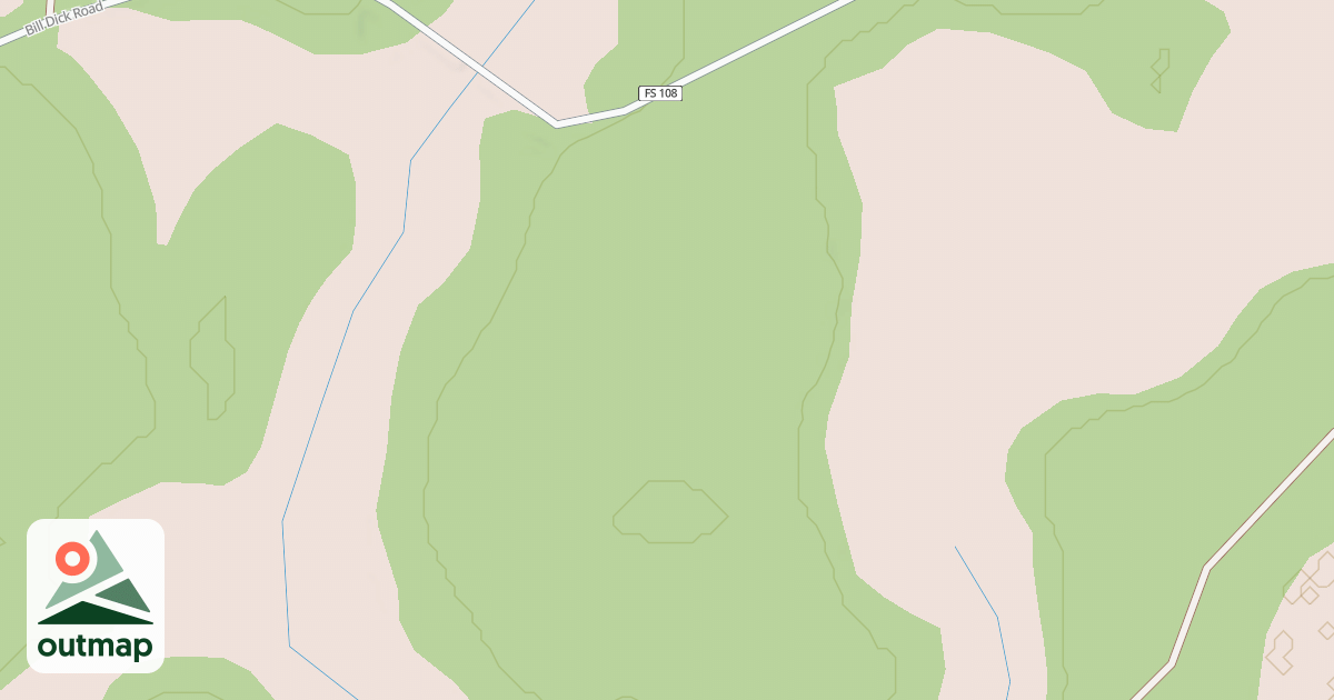 Map of USFS National Forest System Roads {4A02CBA9-19C5-41E2-AF29-E708CB3B258A}