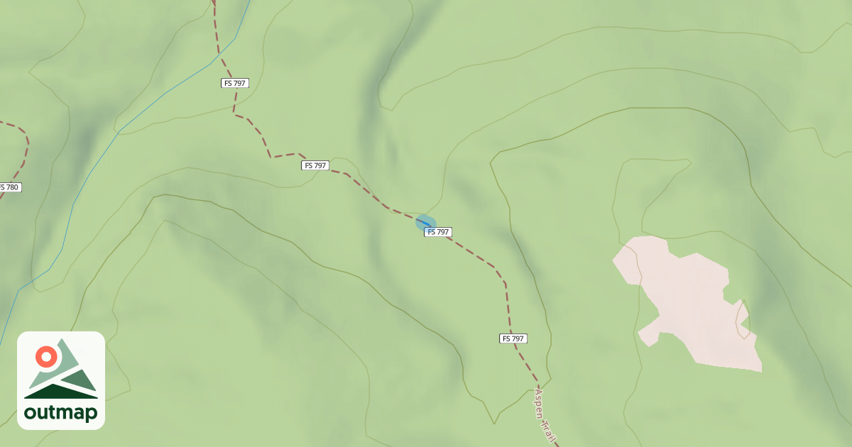 Map of Aspen Trail