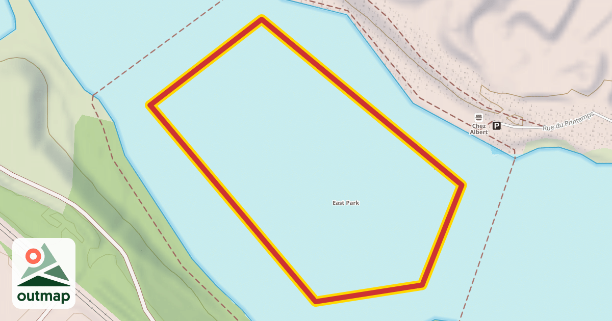 Map of East Wake Park 686