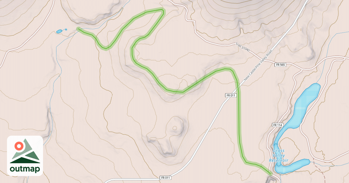 Map of High Times Trail