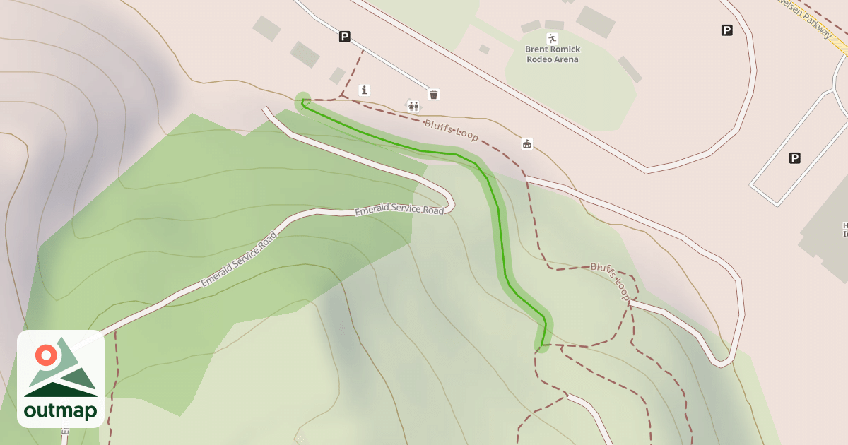 Map of Rodeo Loop