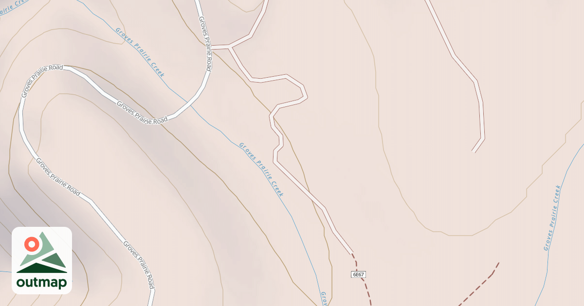 Map of GROVES PRAIRIE