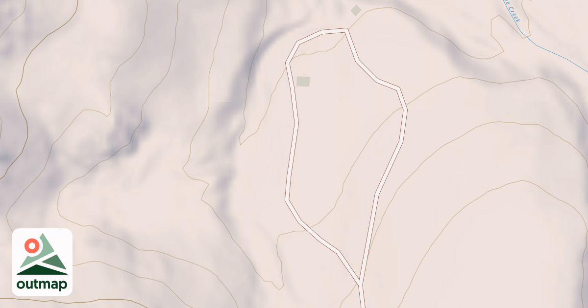 Map of BIG GOOSE CABINS - DENISON