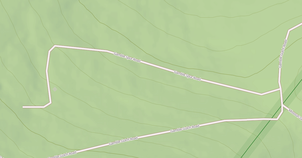 Map preview of GAMBLE SPUR