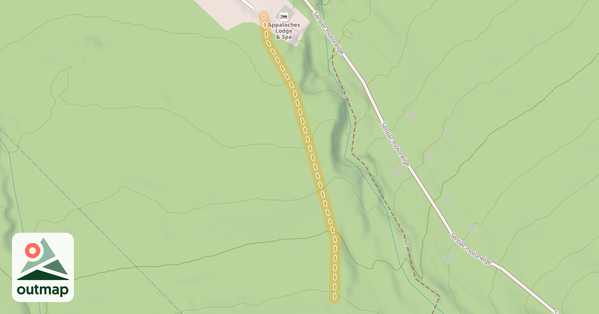 Map of Ascension Strava heatmap