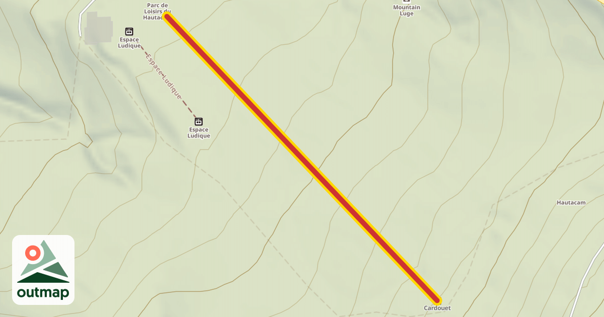 Map of Cardouet
