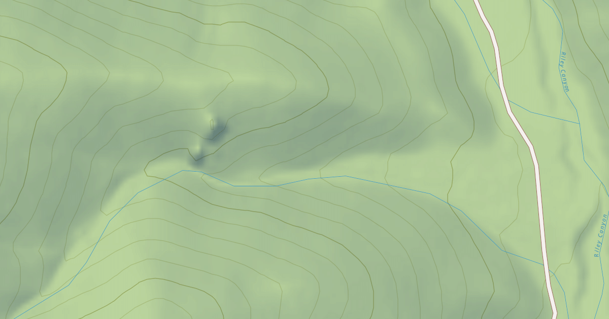 Map preview of RILEY CANYON SPUR