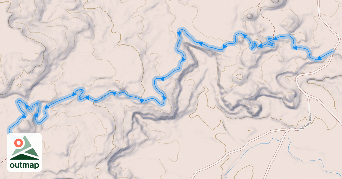 Map of Coney Island Trail