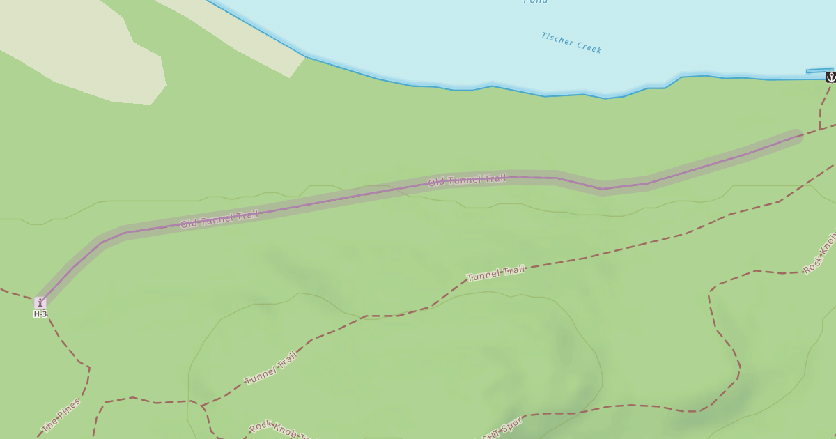 Map preview of Old Tunnel Trail