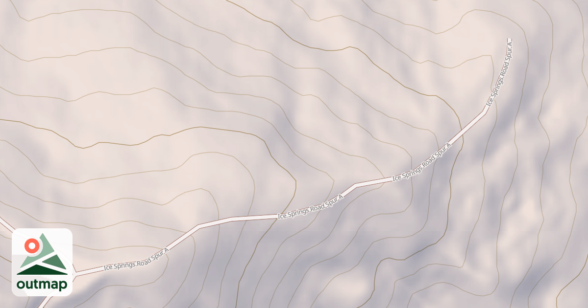 Map of ICE SPRINGS SPUR A