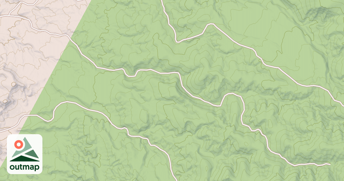 Map of SECTION CORNER ROAD B