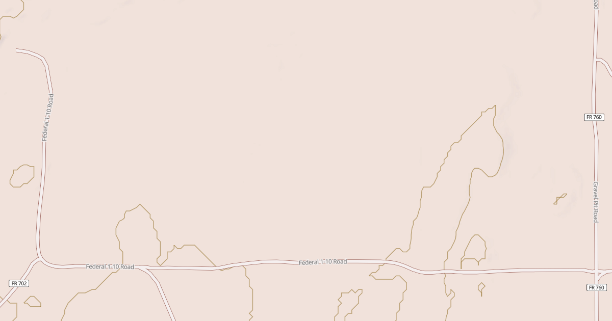 Map preview of FEDERAL 1-10