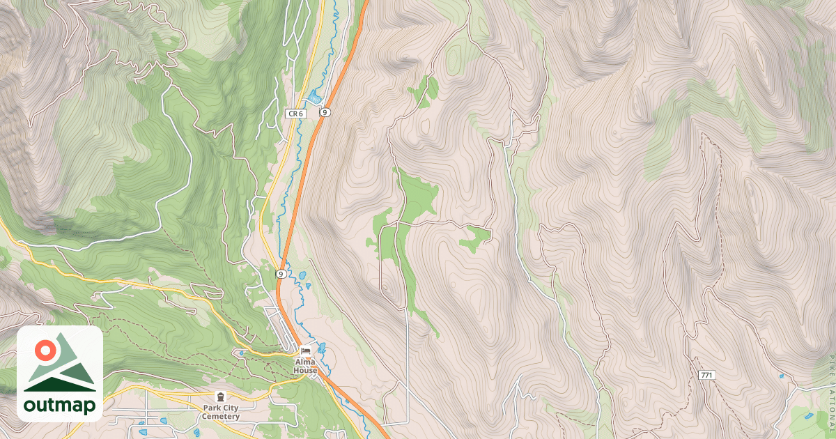 Map of HIGH PARK