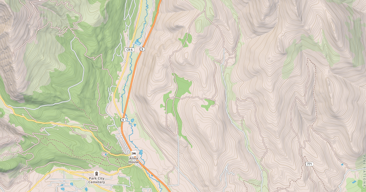 Map preview of HIGH PARK