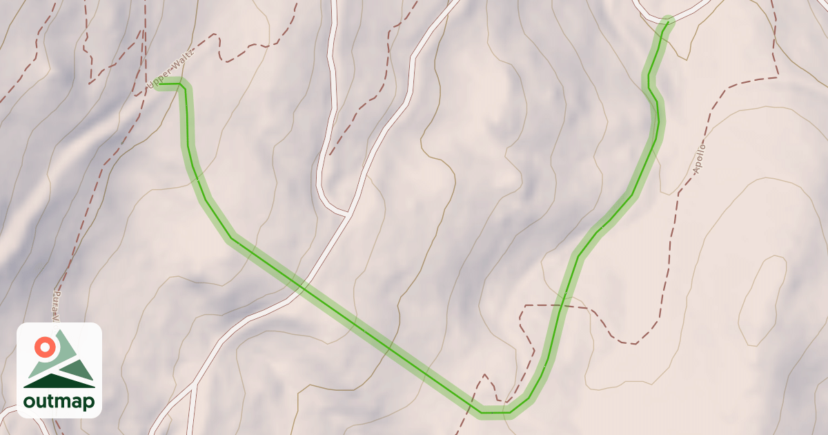 Map of Tula Tracks