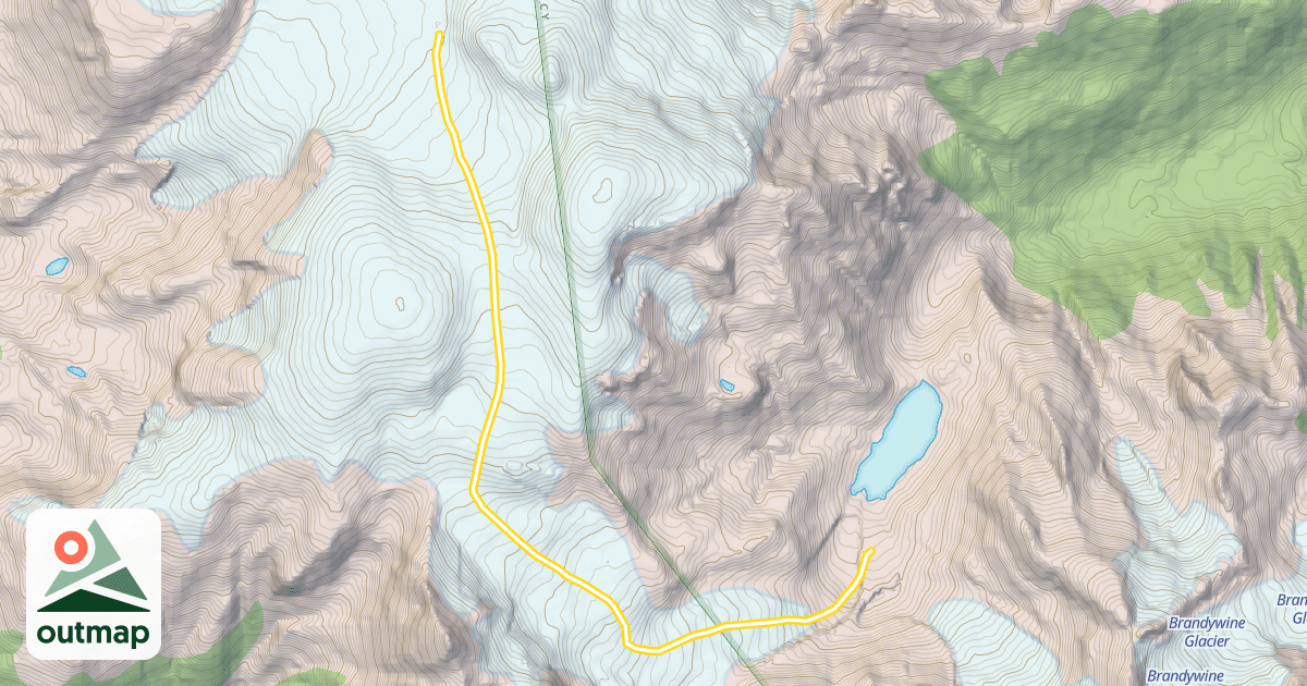 Map of Grizzly to Sea of White