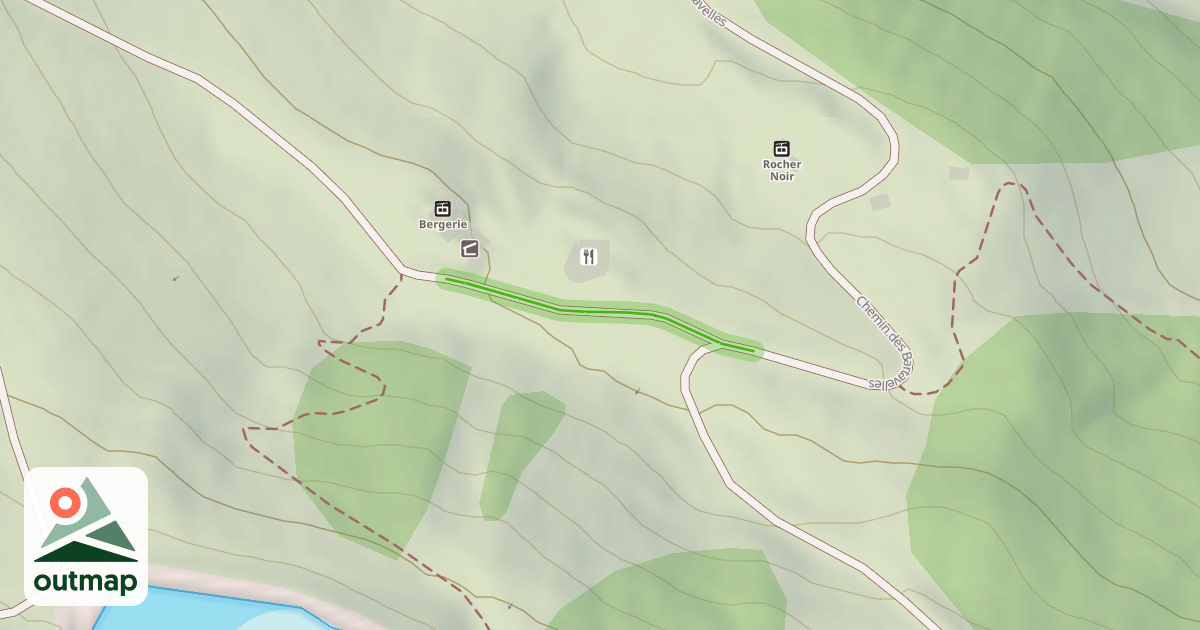 Map of Le Chemin