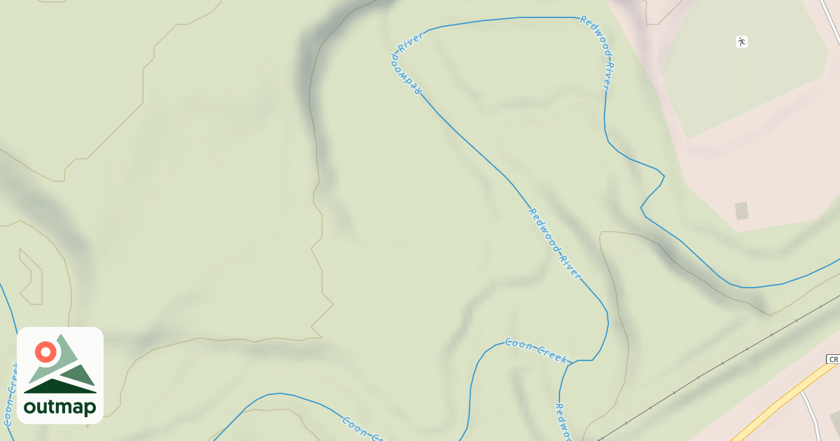 Map of Shady Oaks Native Prairie Adventure Trails