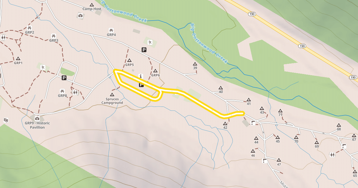 Map preview of Practice Loop