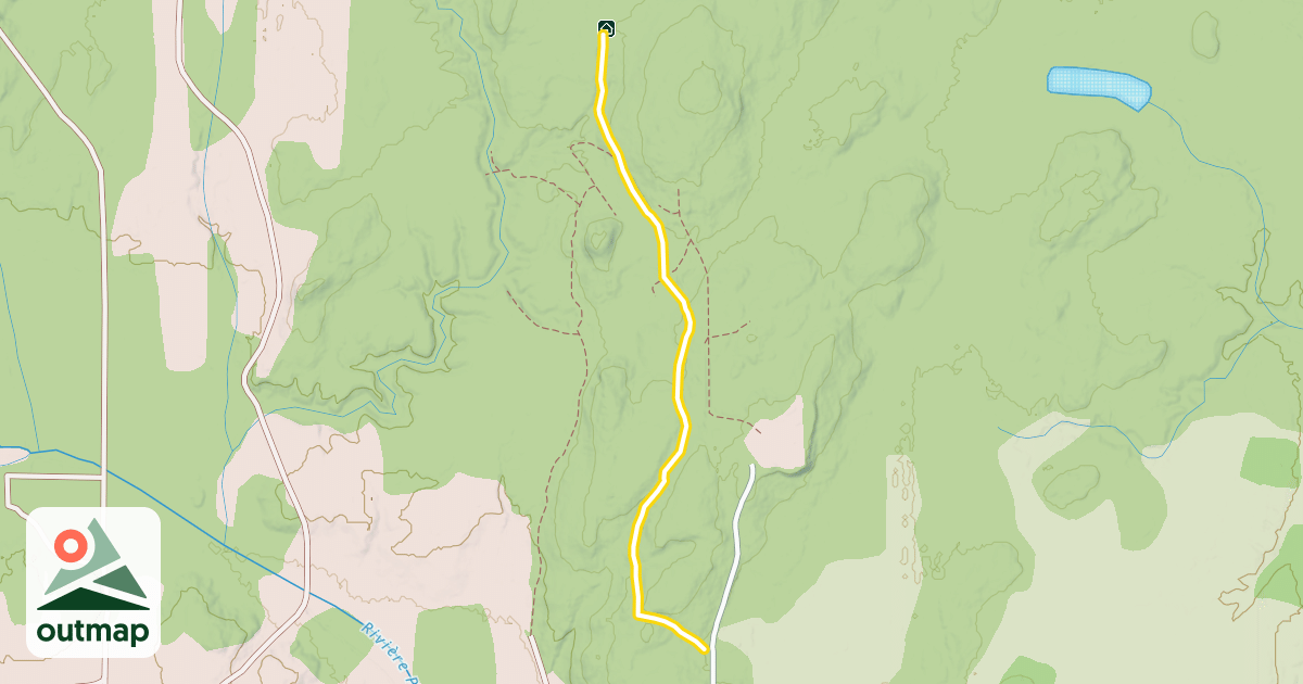 Map of #1 La pente douce