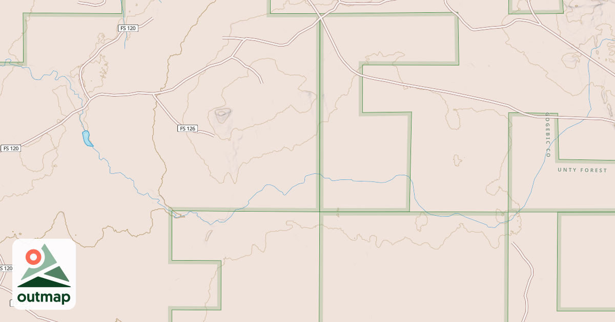 Map of BERGLAND SNOWMOBILE #11 N