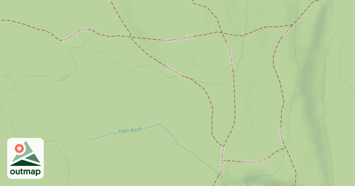 Map of Deer Run Trail