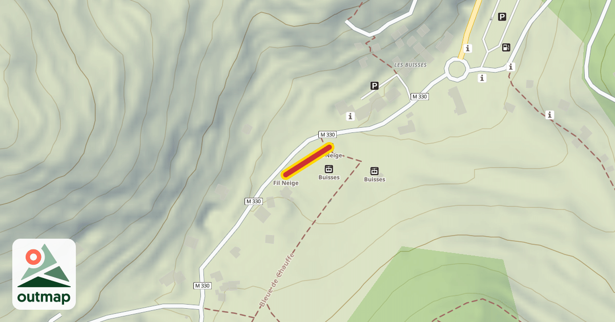 Map of Fil Neige