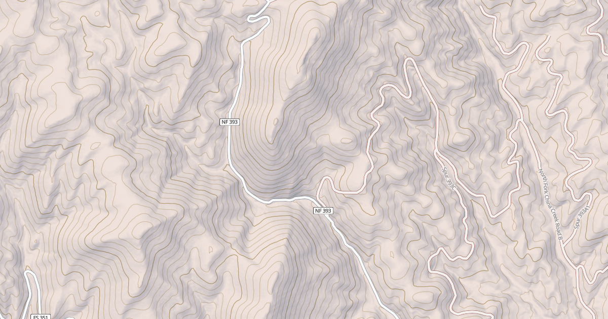 Map preview of CHINA FORK-WEST FORK