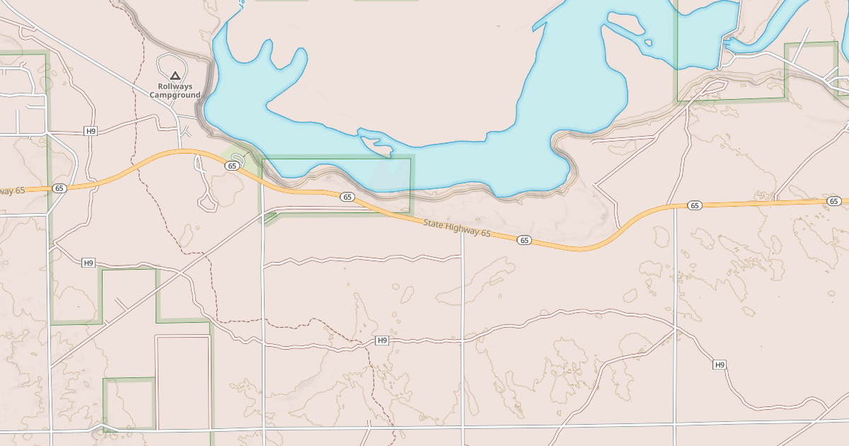 Map preview of Huron Orv, Smt/huron Orv Trail