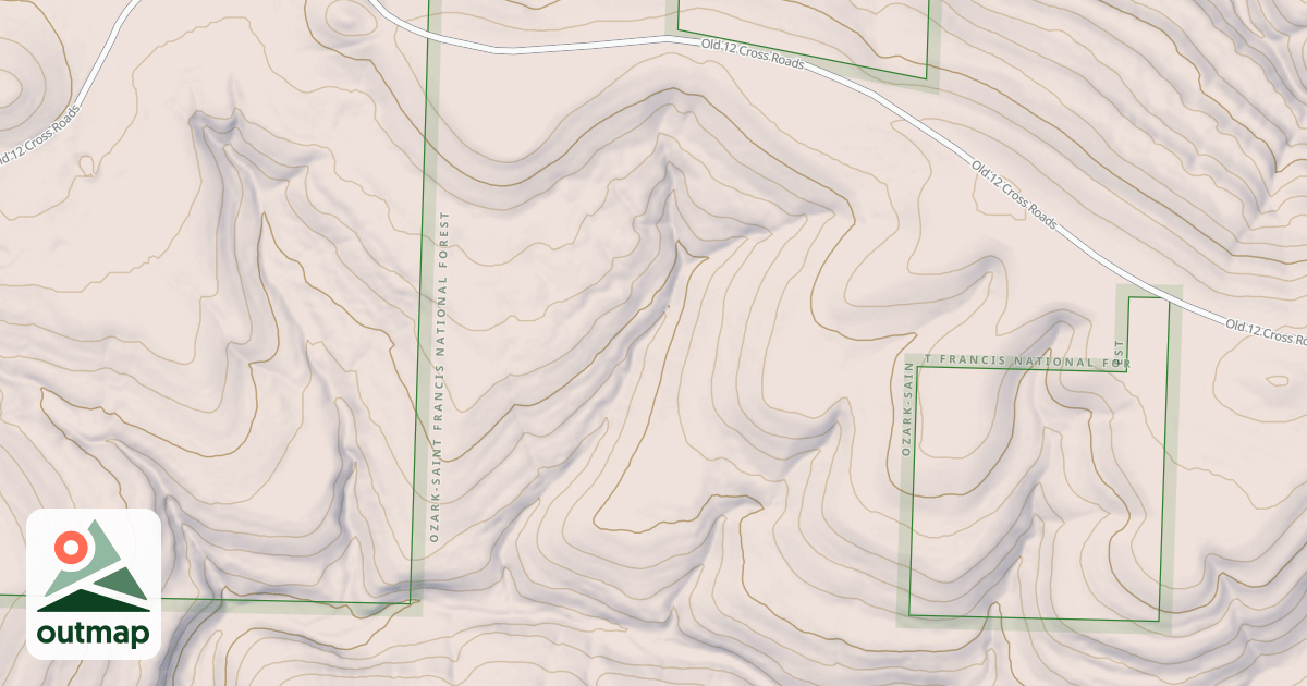 Map of USFS National Forest System Roads {93D49C4F-941D-46EA-A950-4A3916877067}