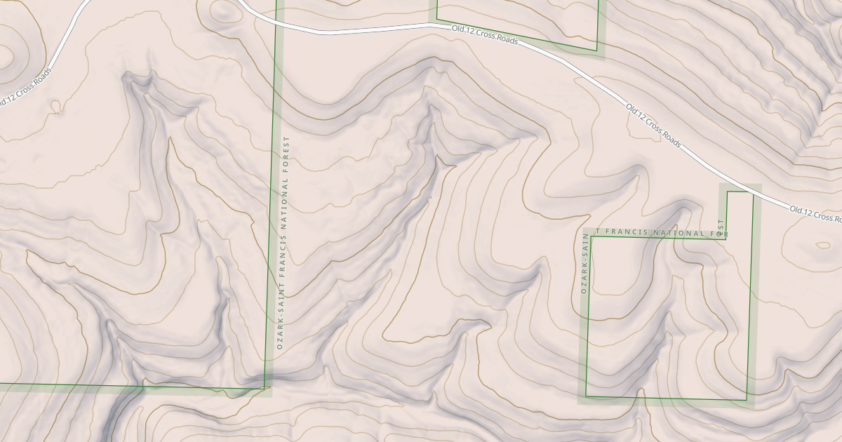 Map preview of USFS National Forest System Roads {93D49C4F-941D-46EA-A950-4A3916877067}