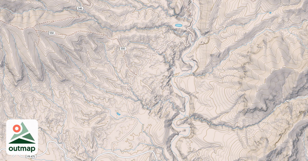 Map of XXX RANCH