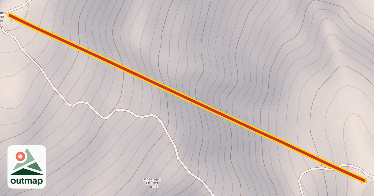 Map of Saddle Basin Quad