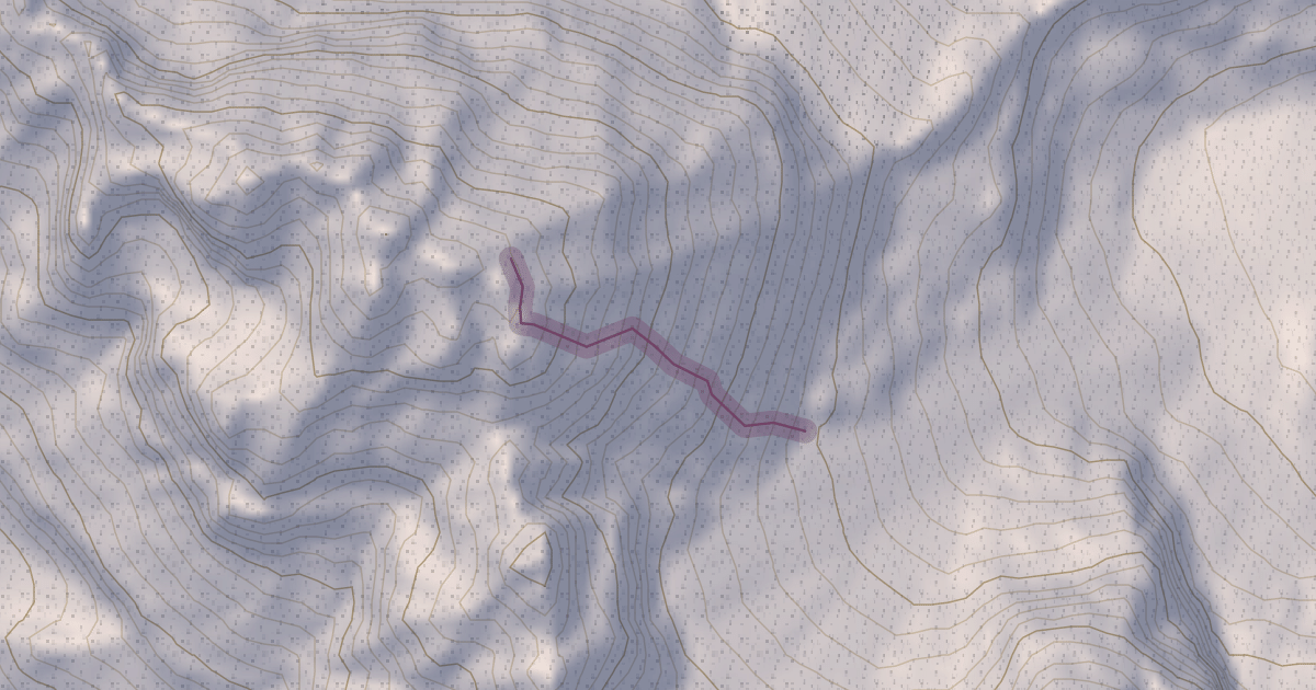 Map preview of Voie de Chaise