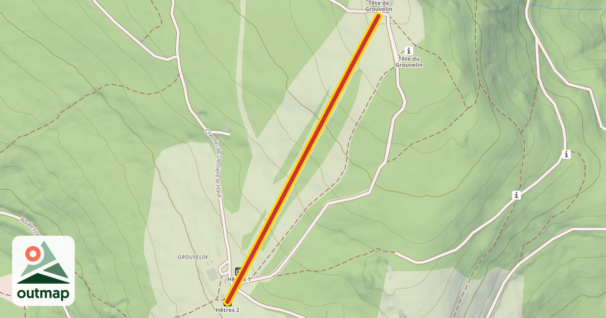 Map of Hêtres 2