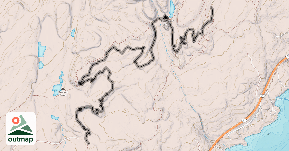 Map of Fade to Blue