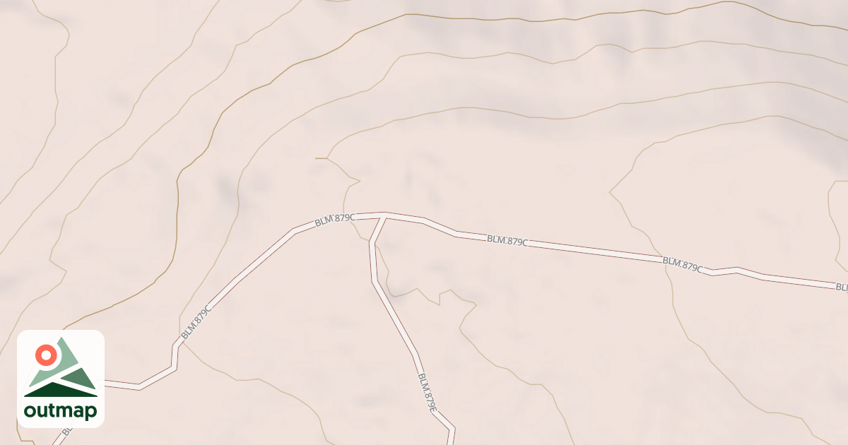 Map of BLM National GTLF Public Motorized Roads dc3c5525-e3c9-447f-a703-b01875223409