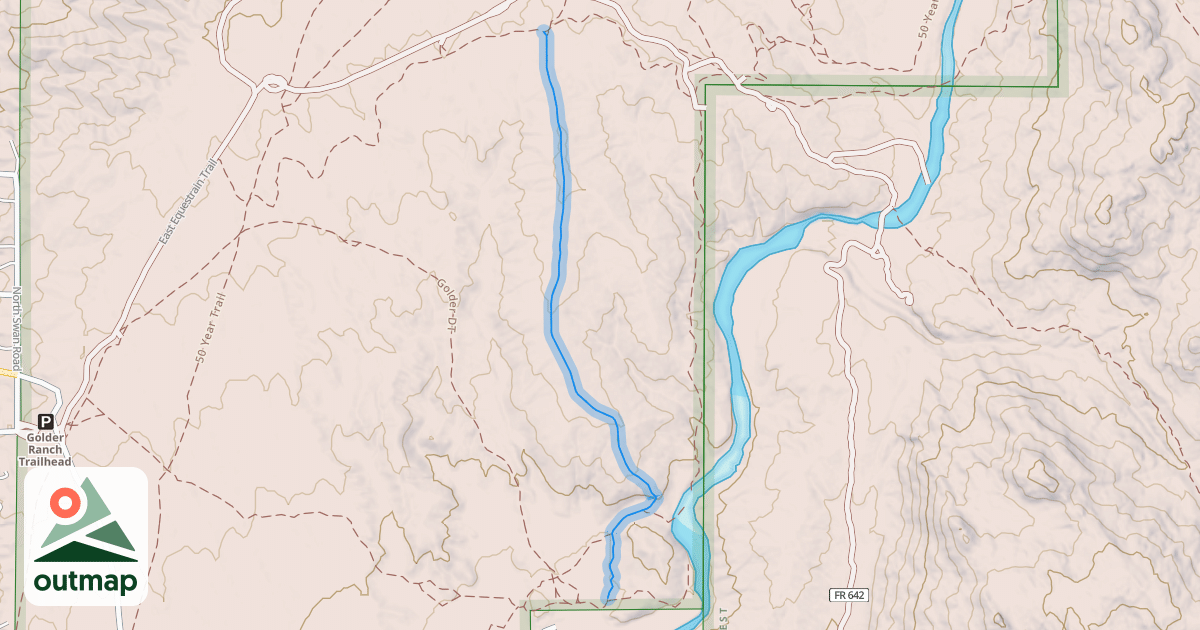 Map of Golder DT North
