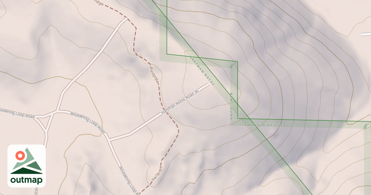 Map of BLM National GTLF Public Motorized Roads 6206650d-5d74-4f47-92d5-523c95e40771