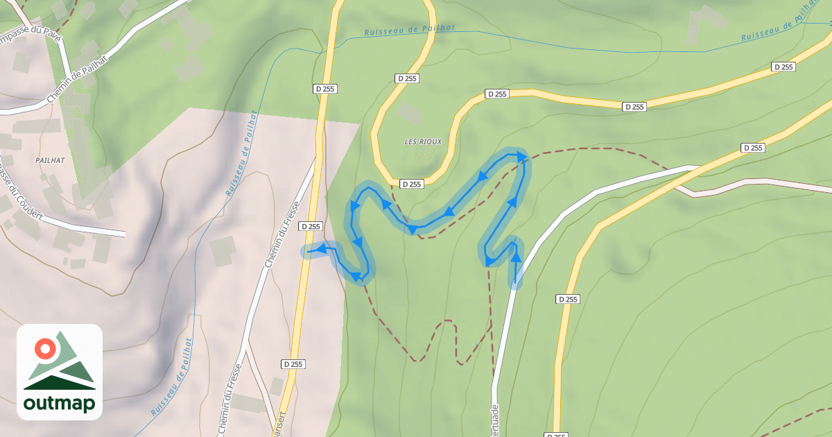 Map of Flow Trail