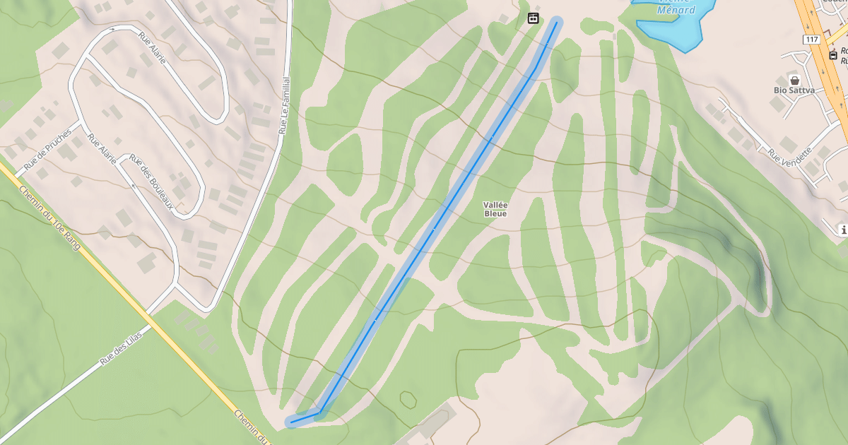 Map preview of 9. Vallée Bleue