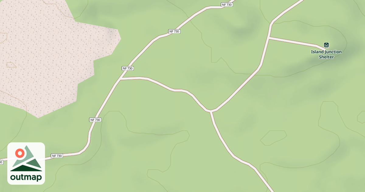 Map of Three Bowls Cutoff