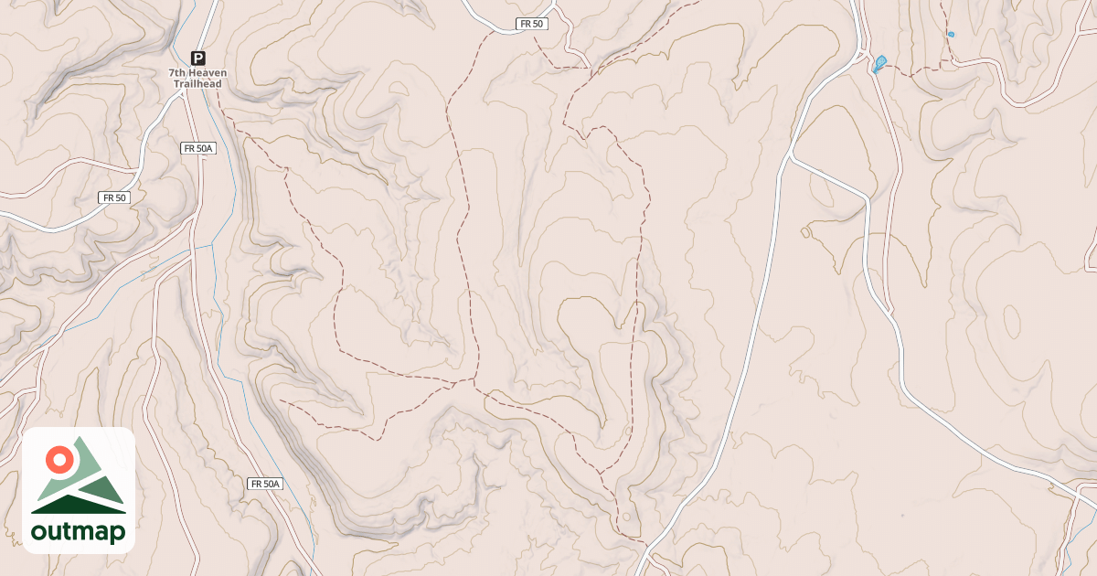 Map of USFS National Forest System Roads {4C7AA4BA-2F96-4CCD-A05B-EE5AB1BF1BA7}