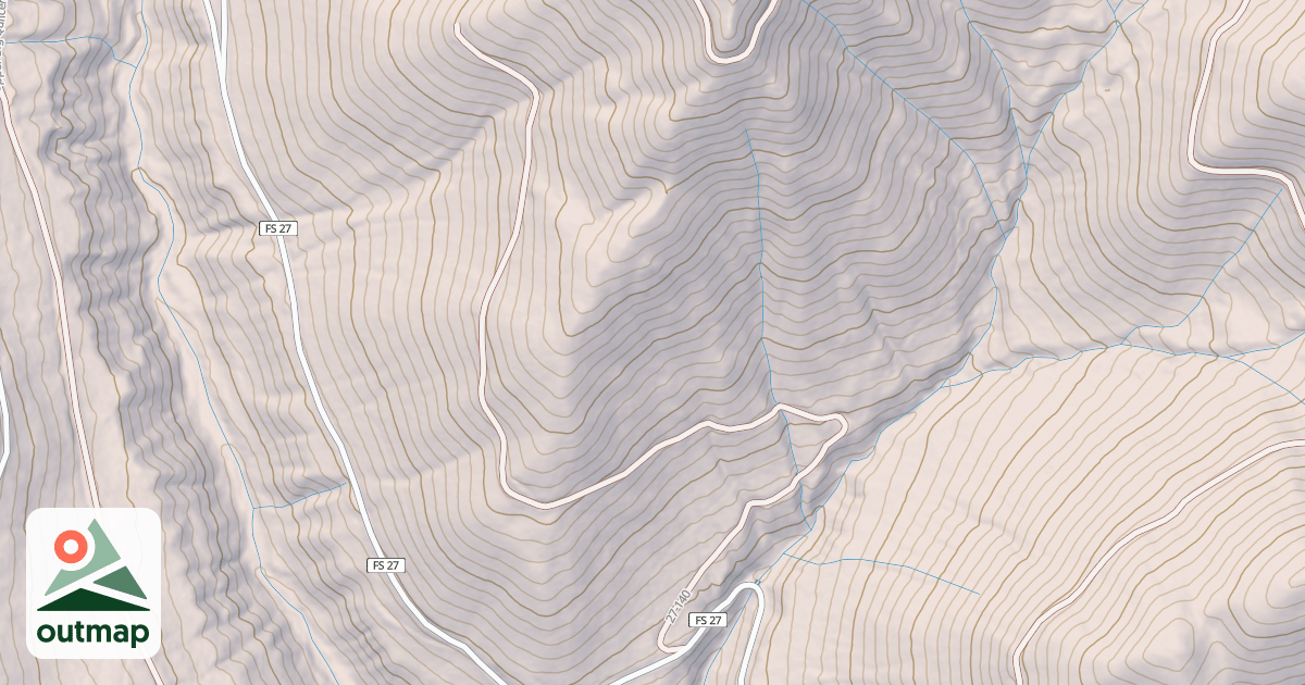 Map of USFS Motor Vehicle Use Map Roads {D900D266-ED1F-4442-A794-A36D2945207B}
