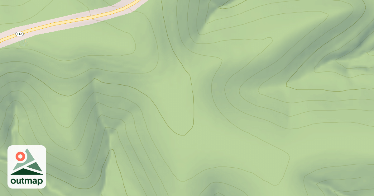 Map of POND RIDGE