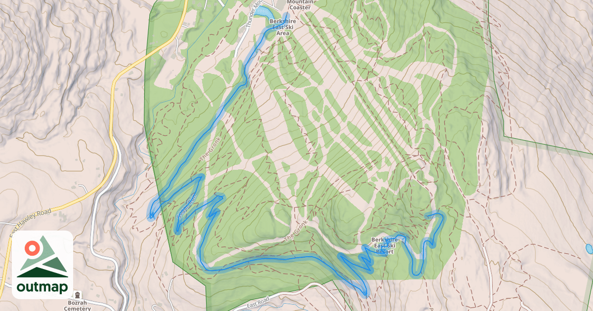 Map of Sugar Run