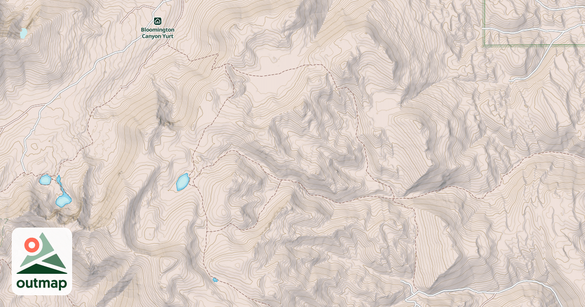 Map of HORSE FLAT